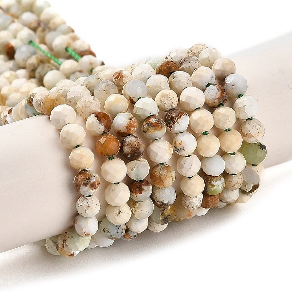 PandaHall Natural Green Opal Beads Strands, Faceted, Round, 4~4.5x4~5mm, Hole: 0.7mm, about 90~94pcs/strand, 15.35''(39~39.5cm) Green Opal...
PandaHall Natural Green Opal Beads Strands, Faceted, Round, 4~4.5x4~5mm, Hole: 0.7mm, about 90~94pcs/strand, 15.35''(39~39.5cm) Green Opal...