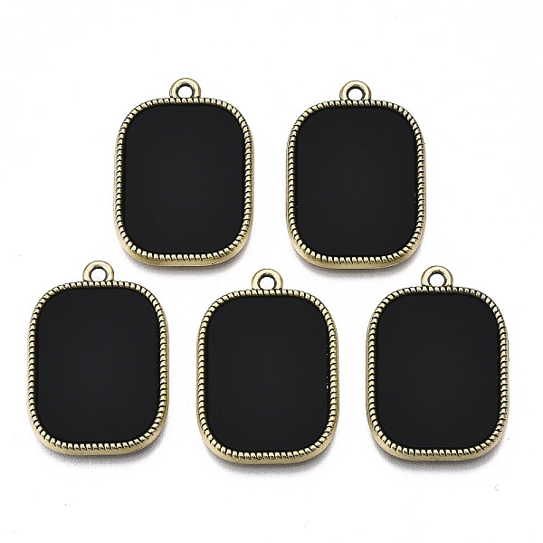 PandaHall Acrylic Pendants, with Alloy Settings, Cadmium Free & Nickel Free & Lead Free, Rectangle, Black, 26x18x2mm, Hole: 1.8mm...
PandaHall Acrylic Pendants, with Alloy Settings, Cadmium Free & Nickel Free & Lead Free, Rectangle, Black, 26x18x2mm, Hole: 1.8mm...