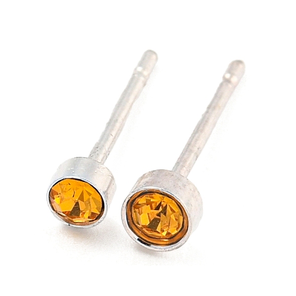 PandaHall Rack Plating Brass Micro Pave Cubic Zirconia Stud Earring, Cadmium Free & Lead Free, Long-Lasting Plated, Flat Round, Chocolate..., Brown
PandaHall Rack Plating Brass Micro Pave Cubic Zirconia Stud Earring, Cadmium Free & Lead Free, Long-Lasting Plated, Flat Round, Chocolate..., Brown