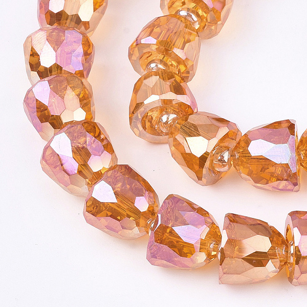 PandaHall Electroplated Glass Beads, Faceted, Bell, Coral, 10.5~11x9mm, Hole: 1mm Glass Bell Red
PandaHall Electroplated Glass Beads, Faceted, Bell, Coral, 10.5~11x9mm, Hole: 1mm Glass Bell Red
