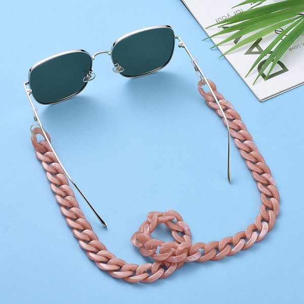 PandaHall Eyeglasses Chains, Neck Strap for Eyeglasses, with Acrylic Curb Chains, 304 Stainless Steel Jump Rings and Rubber Loop Ends, Rosy...
PandaHall Eyeglasses Chains, Neck Strap for Eyeglasses, with Acrylic Curb Chains, 304 Stainless Steel Jump Rings and Rubber Loop Ends, Rosy...