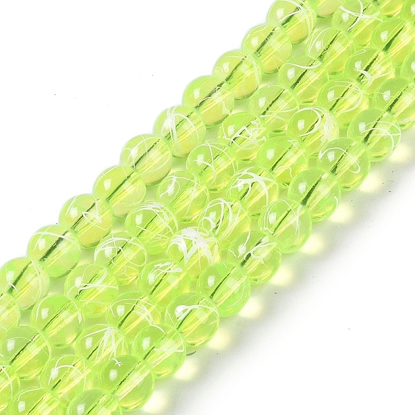 PandaHall Drawbench Transparent Glass Beads Strands, Spray Painted, Round, Green Yellow, 8mm, Hole: 1.3~1.6mm, 31.4 inch Glass Round Green
PandaHall Drawbench Transparent Glass Beads Strands, Spray Painted, Round, Green Yellow, 8mm, Hole: 1.3~1.6mm, 31.4 inch Glass Round Green