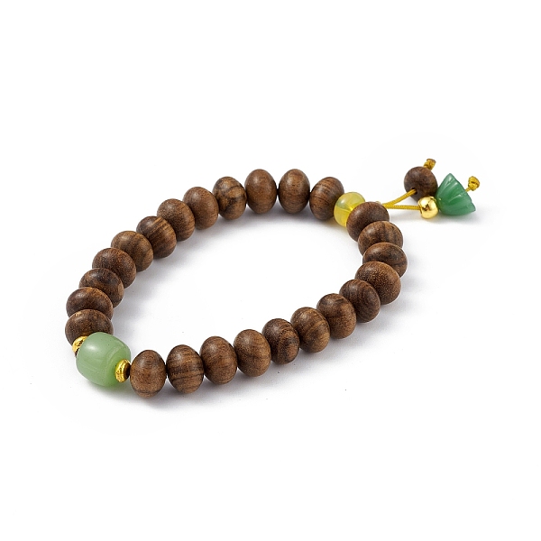 PandaHall Ebony Wood Bead Stretch Bracelet, Lotus Seedpod Charms Lucky Bracelet for Women, Camel, Inner Diameter: 2-3/4 inch(7cm) Wood Brown
PandaHall Ebony Wood Bead Stretch Bracelet, Lotus Seedpod Charms Lucky Bracelet for Women, Camel, Inner Diameter: 2-3/4 inch(7cm) Wood Brown