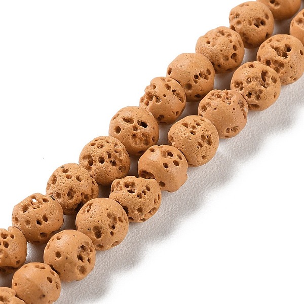 PandaHall Synthetic Lava Rock Dyed Beads Strands, Round, Sandy Brown, 6~6.5mm, Hole: 1mm, about 63pcs/strand, 15.16''(38.5cm) Lava Rock...
PandaHall Synthetic Lava Rock Dyed Beads Strands, Round, Sandy Brown, 6~6.5mm, Hole: 1mm, about 63pcs/strand, 15.16''(38.5cm) Lava Rock...