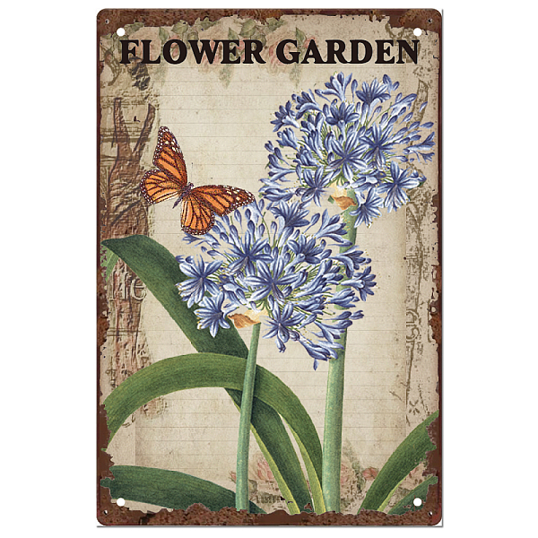 PandaHall Vintage Metal Tin Sign, Iron Wall Decor for Bars, Restaurants, Cafes Pubs, Rectangle, Flower, 300x200x0.5mm Iron Flower
PandaHall Vintage Metal Tin Sign, Iron Wall Decor for Bars, Restaurants, Cafes Pubs, Rectangle, Flower, 300x200x0.5mm Iron Flower