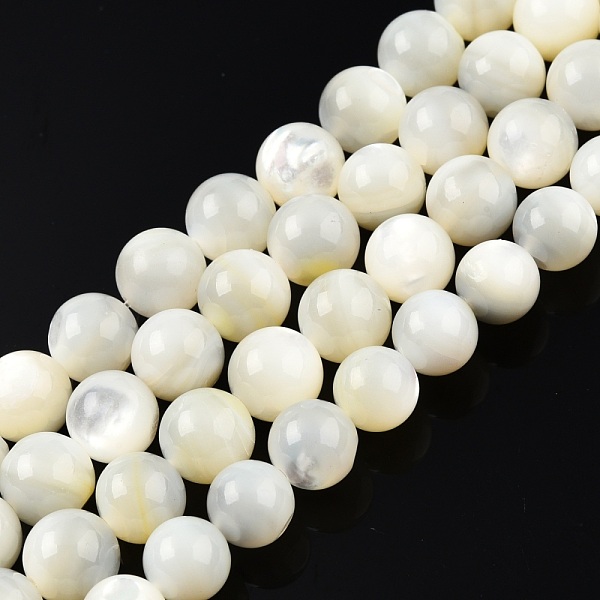 PandaHall Natural White Shell Bead Strands, Round, 7.5~8mm, Hole: 0.9mm, about 49pcs/strand, 15.16 inch(38.5cm) White Shell Round
PandaHall Natural White Shell Bead Strands, Round, 7.5~8mm, Hole: 0.9mm, about 49pcs/strand, 15.16 inch(38.5cm) White Shell Round