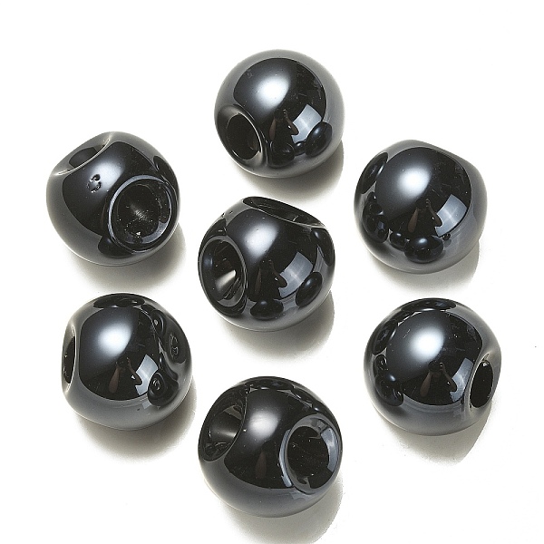 PandaHall Opaque Acrylic Beads, Round Ball Bead, Top Drilled, Black, 19x19x19mm, Hole: 3mm Acrylic Round Black
PandaHall Opaque Acrylic Beads, Round Ball Bead, Top Drilled, Black, 19x19x19mm, Hole: 3mm Acrylic Round Black