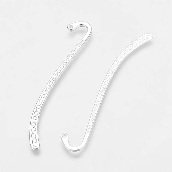 PandaHall Tibetan Style Bookmarks, Zinc Alloy, Silver, Lead Free & Cadmium Free, 84x14x1.5mm, Hole: 1.6mm Alloy
PandaHall Tibetan Style Bookmarks, Zinc Alloy, Silver, Lead Free & Cadmium Free, 84x14x1.5mm, Hole: 1.6mm Alloy