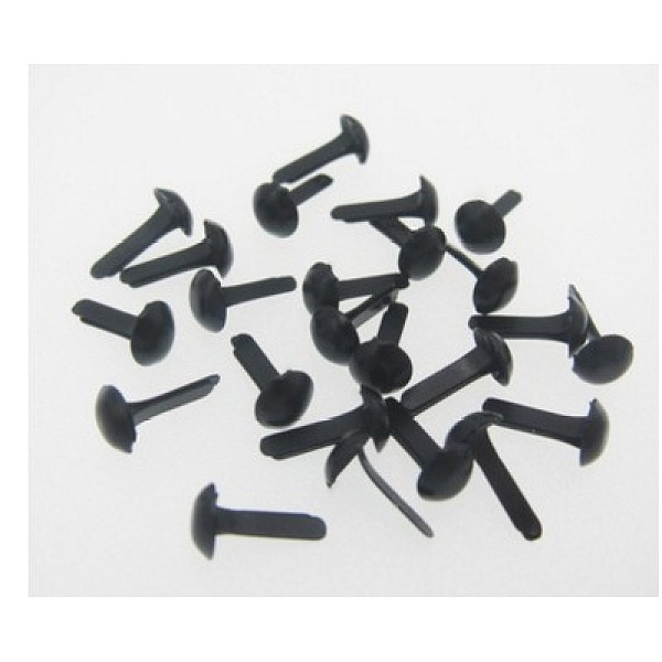 PandaHall Eco-Friendly Stoving Varnish Iron Brads, Scrapbooking, Photo Album, Embellishment Wedding Supplies, Children Puppy Dolls..., Black
PandaHall Eco-Friendly Stoving Varnish Iron Brads, Scrapbooking, Photo Album, Embellishment Wedding Supplies, Children Puppy Dolls..., Black