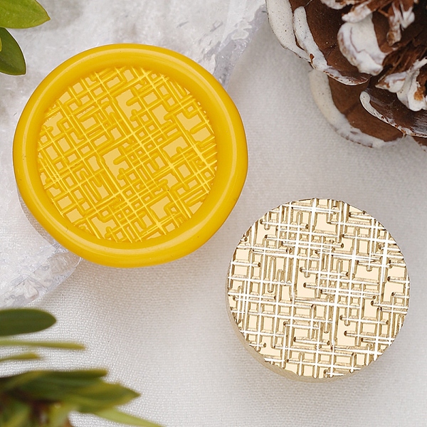 PandaHall Texture Theme Roung Brass Stamp Head, for Wax Seal Stamp, Wedding Invitations Making, Golden, Geometric, 25x14.5mm, Inner Diameter...
PandaHall Texture Theme Roung Brass Stamp Head, for Wax Seal Stamp, Wedding Invitations Making, Golden, Geometric, 25x14.5mm, Inner Diameter...