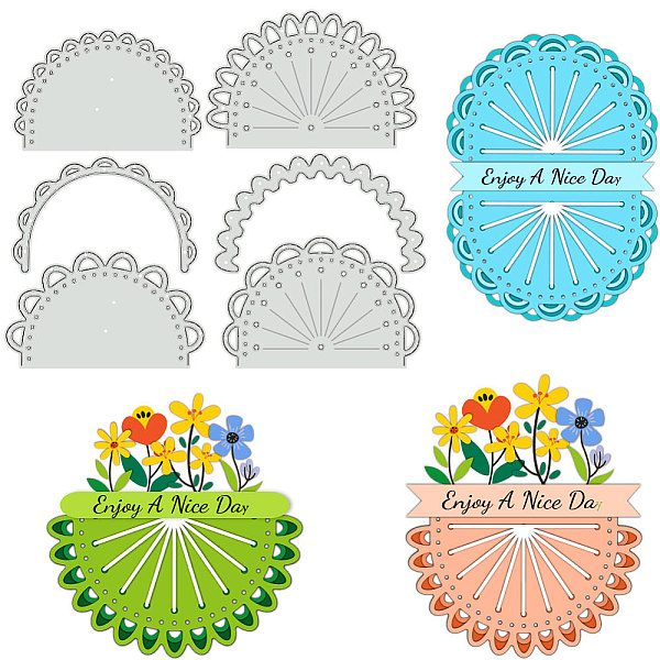 PandaHall Mandala Carbon Steel Cutting Dies Stencils, for DIY Scrapbooking, Photo Album, Decorative Embossing Paper Card, Flower...
PandaHall Mandala Carbon Steel Cutting Dies Stencils, for DIY Scrapbooking, Photo Album, Decorative Embossing Paper Card, Flower...