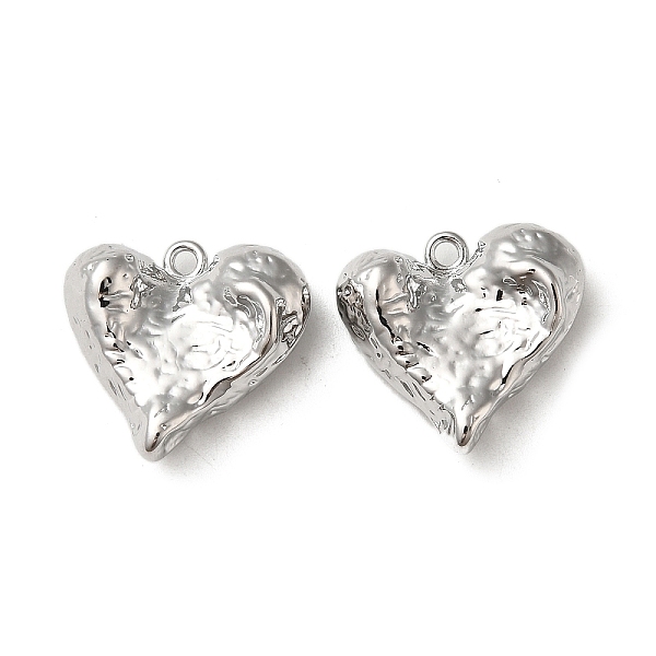 PandaHall Brass Pendants, Heart, Real Platinum Plated, 18x18.5x7mm, Hole: 1.5mm Brass Heart
PandaHall Brass Pendants, Heart, Real Platinum Plated, 18x18.5x7mm, Hole: 1.5mm Brass Heart