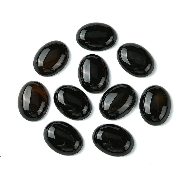 PandaHall Natural Black Agate Cabochons, Dyed & Heated, Oval, Black, 20x15x5mm Black Agate Oval Black
PandaHall Natural Black Agate Cabochons, Dyed & Heated, Oval, Black, 20x15x5mm Black Agate Oval Black