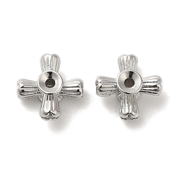 PandaHall Rack Plating Brass Micro Pave Cubic Zirconia Beads, Cadmium Free & Lead Free, Long-Lasting Plated, Cross, Platinum, 9x9x4mm, Hole..., Clear
PandaHall Rack Plating Brass Micro Pave Cubic Zirconia Beads, Cadmium Free & Lead Free, Long-Lasting Plated, Cross, Platinum, 9x9x4mm, Hole..., Clear