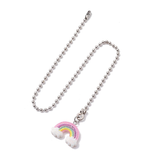 PandaHall Resin Ceiling Fan Pull Chain Extenders, with Iron Ball Chains, Rainbow, 335mm, Pendant: 22x26x5mm Resin Rainbow
PandaHall Resin Ceiling Fan Pull Chain Extenders, with Iron Ball Chains, Rainbow, 335mm, Pendant: 22x26x5mm Resin Rainbow