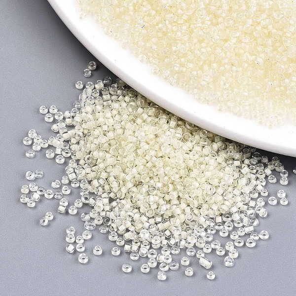 PandaHall 8/0 Glass Seed Beads, Transparent Inside Colours, Round Hole, Round, Beige, 8/0, 3~4x2~3mm, Hole: 0.8mm, about 15000pcs/bag Glass..., Yellow
PandaHall 8/0 Glass Seed Beads, Transparent Inside Colours, Round Hole, Round, Beige, 8/0, 3~4x2~3mm, Hole: 0.8mm, about 15000pcs/bag Glass..., Yellow