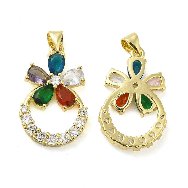 PandaHall Rack Plating Brass with Cubic Zirconia Pendants, Long-Lasting Plated, Cadmium Free & Lead Free, Flower, Real 18K Gold Plated..., Multicolor
PandaHall Rack Plating Brass with Cubic Zirconia Pendants, Long-Lasting Plated, Cadmium Free & Lead Free, Flower, Real 18K Gold Plated..., Multicolor