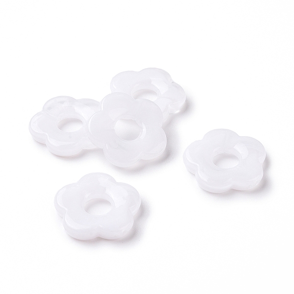 PandaHall Opaque Acrylic Beads, Flower, White, 25.5x26x4.5mm, Hole: 1.6mm, about 240pcs/500g Acrylic Flower White
PandaHall Opaque Acrylic Beads, Flower, White, 25.5x26x4.5mm, Hole: 1.6mm, about 240pcs/500g Acrylic Flower White