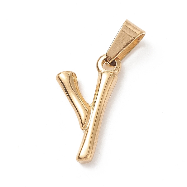PandaHall 304 Stainless Steel Pendants, Bamboo Style, Letter, Golden Color, Letter.Y, 19x10x3mm, Hole: 3x7mm 304 Stainless Steel Letter Y
PandaHall 304 Stainless Steel Pendants, Bamboo Style, Letter, Golden Color, Letter.Y, 19x10x3mm, Hole: 3x7mm 304 Stainless Steel Letter Y