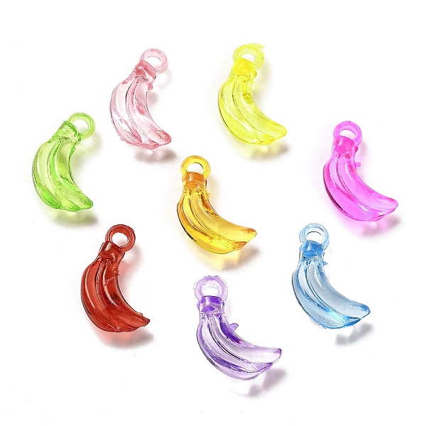 PandaHall Transparent Acrylic Pendants, Banana, Mixed Color, 23.5x13x17mm, Hole: 3mm, about: 649pcs/500g Acrylic Banana Multicolor
PandaHall Transparent Acrylic Pendants, Banana, Mixed Color, 23.5x13x17mm, Hole: 3mm, about: 649pcs/500g Acrylic Banana Multicolor
