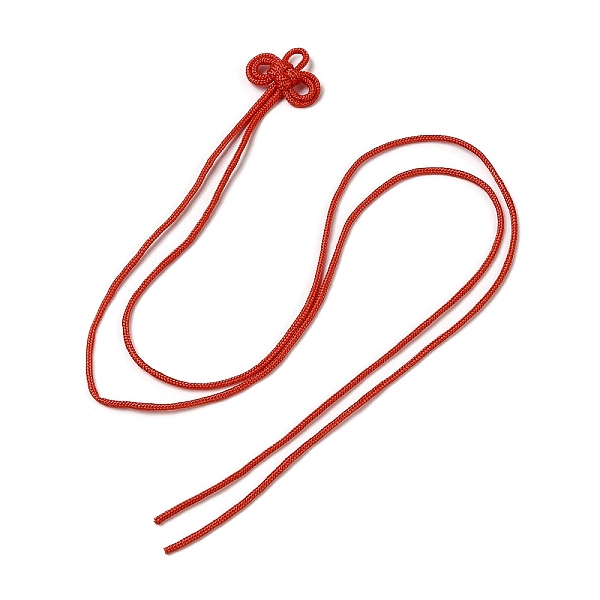 PandaHall Nylon Lucky Knot Cord Amulet Yuki Pendant Decorations, for Lucky Charm Knot, FireBrick, 392~400mm Nylon Others Red
PandaHall Nylon Lucky Knot Cord Amulet Yuki Pendant Decorations, for Lucky Charm Knot, FireBrick, 392~400mm Nylon Others Red