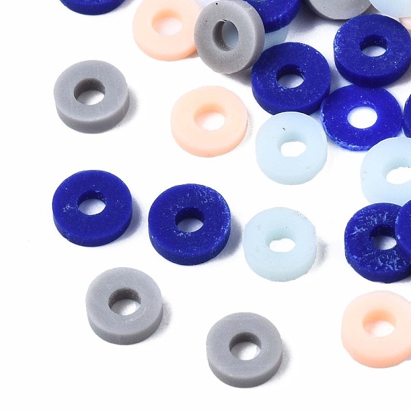 PandaHall Handmade Polymer Clay Beads, Heishi Beads, Disc/Flat Round, Mixed Color, 4x0.5~1.5mm, Hole: 1.5mm, about 66600pcs/1000g Polymer..., Multicolor
PandaHall Handmade Polymer Clay Beads, Heishi Beads, Disc/Flat Round, Mixed Color, 4x0.5~1.5mm, Hole: 1.5mm, about 66600pcs/1000g Polymer..., Multicolor
