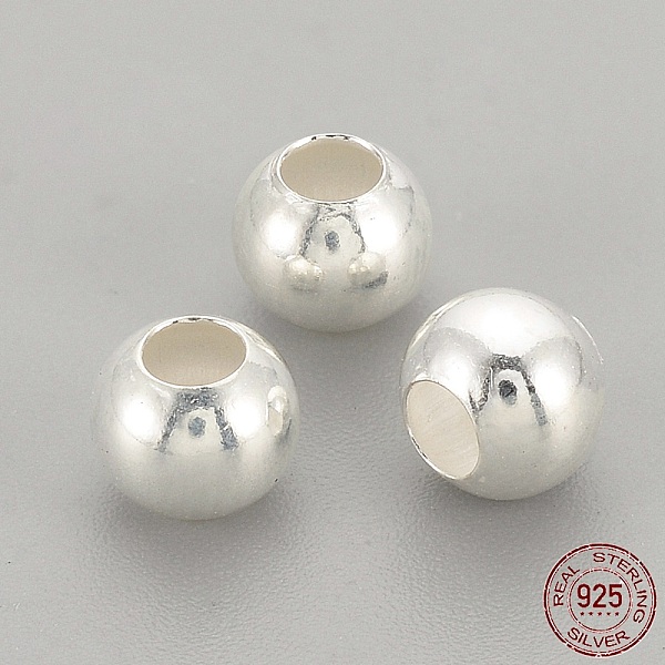 PandaHall 925 Sterling Silver Beads, Round, Silver, 2.5x2mm, Hole: 1mm Sterling Silver Round Silver
PandaHall 925 Sterling Silver Beads, Round, Silver, 2.5x2mm, Hole: 1mm Sterling Silver Round Silver