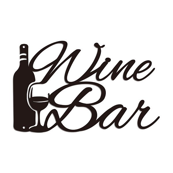 PandaHall Iron Wall Art Decorations, for Front Porch, Living Room, Kitchen, Matte Style, Word Wine Bar, 193x300x1mm Iron Word
PandaHall Iron Wall Art Decorations, for Front Porch, Living Room, Kitchen, Matte Style, Word Wine Bar, 193x300x1mm Iron Word
