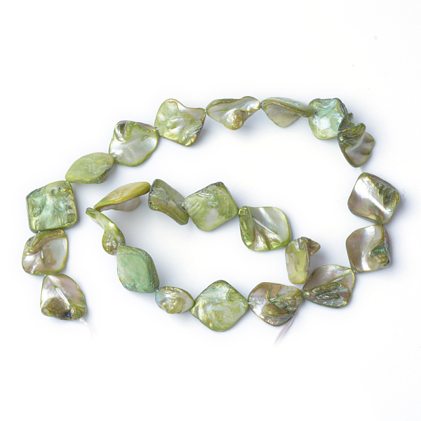 PandaHall Natural Sea Shell Beads, Irregular, Green, 14~23x18~20mm, Hole: 1mm, 22pcs/strand, 16 inch/strand Other Sea Shell Others Green
PandaHall Natural Sea Shell Beads, Irregular, Green, 14~23x18~20mm, Hole: 1mm, 22pcs/strand, 16 inch/strand Other Sea Shell Others Green