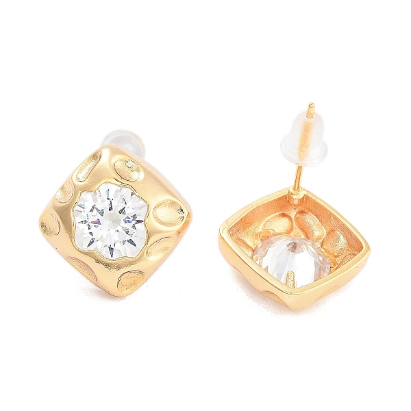 PandaHall Brass Micro Pave Clear Cubic Zirconia Stud Errings, Nickle Free, Rhombus, Real 18K Gold Plated, 16x16mm Cubic Zirconia Rhombus...
PandaHall Brass Micro Pave Clear Cubic Zirconia Stud Errings, Nickle Free, Rhombus, Real 18K Gold Plated, 16x16mm Cubic Zirconia Rhombus...