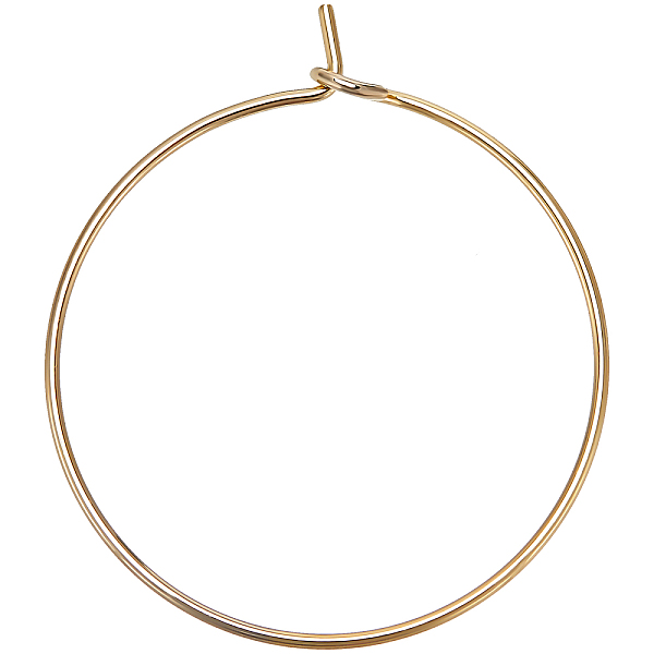PandaHall Beebeecraft 20Pcs Brass Hoop Earrings Findings, Wine Glass Charms Findings, Nickel Free, Golden, 29x25x0.7mm, 21 Gauge Brass
PandaHall Beebeecraft 20Pcs Brass Hoop Earrings Findings, Wine Glass Charms Findings, Nickel Free, Golden, 29x25x0.7mm, 21 Gauge Brass