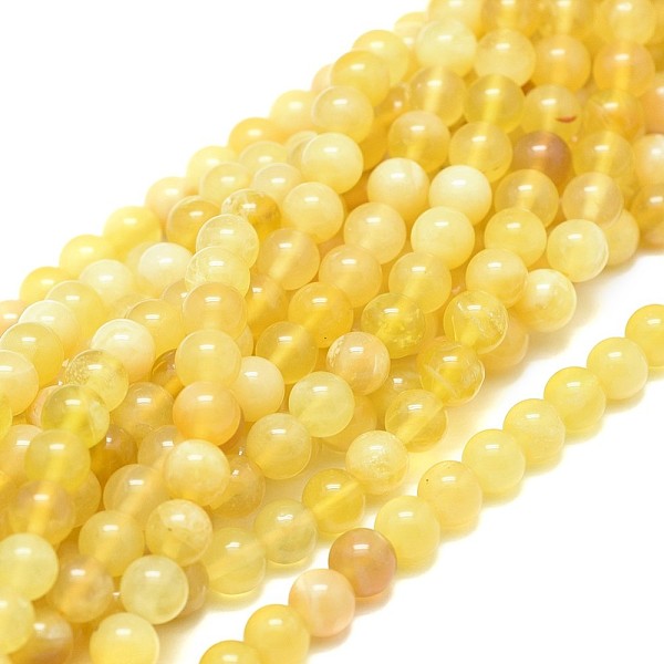 PandaHall Natural Yellow Opal Beads Strands, Round, Grade A, 6mm, Hole: 0.8mm, about 64pcs/strand, 15.35 inch(39cm) Yellow Opal Round
PandaHall Natural Yellow Opal Beads Strands, Round, Grade A, 6mm, Hole: 0.8mm, about 64pcs/strand, 15.35 inch(39cm) Yellow Opal Round