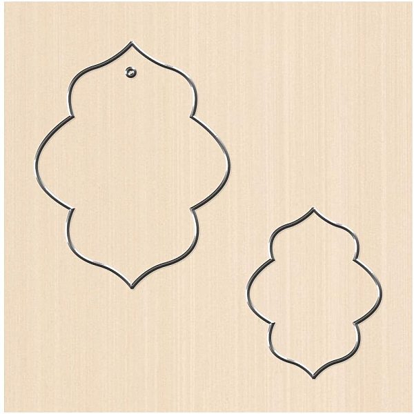 PandaHall Wood Cutting Dies, with Steel, for DIY Scrapbooking/Photo Album, Decorative Embossing DIY Paper Card, Geometric Pattern, 80x80mm...
PandaHall Wood Cutting Dies, with Steel, for DIY Scrapbooking/Photo Album, Decorative Embossing DIY Paper Card, Geometric Pattern, 80x80mm...