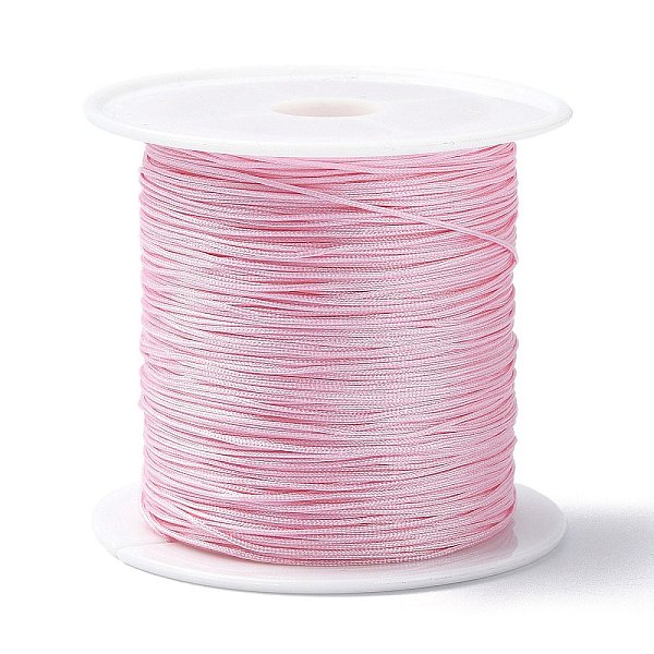 PandaHall 1 Roll Nylon Chinese Knot Cord, Nylon Jewelry Cord for Jewelry Making, Pink, 0.4mm Nylon Pink
PandaHall 1 Roll Nylon Chinese Knot Cord, Nylon Jewelry Cord for Jewelry Making, Pink, 0.4mm Nylon Pink