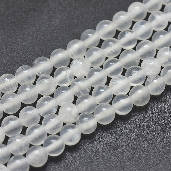 PandaHall Natural Selenite Beads Strands, Round, 4mm, Hole: 0.8mm, about 91pcs/strand, 15.7 inch(40cm) Selenite Round
PandaHall Natural Selenite Beads Strands, Round, 4mm, Hole: 0.8mm, about 91pcs/strand, 15.7 inch(40cm) Selenite Round