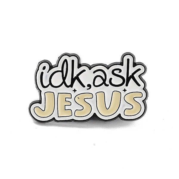 PandaHall Enamel Pins, Black Alloy Brooches for Backpack Clothes, Word, Lemon Chiffon, 17.5x30x1.5mm Alloy+Enamel Word
PandaHall Enamel Pins, Black Alloy Brooches for Backpack Clothes, Word, Lemon Chiffon, 17.5x30x1.5mm Alloy+Enamel Word