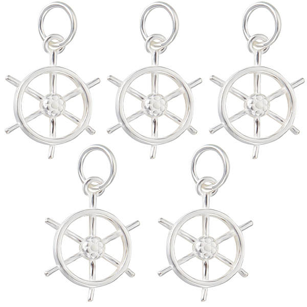 PandaHall Beebeecraft 5Pcs 925 Sterling Silver Pendants, with 925 Stamp, with Jump Ring, Helm, Silver, 16x12x2mm, Hole: 4mm Sterling Silver...
PandaHall Beebeecraft 5Pcs 925 Sterling Silver Pendants, with 925 Stamp, with Jump Ring, Helm, Silver, 16x12x2mm, Hole: 4mm Sterling Silver...