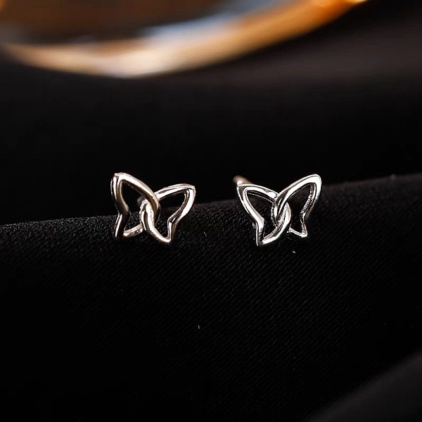 PandaHall Alloy Earrings for Women, with 925 Sterling Silver Pin, Butterfly, 10mm Alloy Butterfly
PandaHall Alloy Earrings for Women, with 925 Sterling Silver Pin, Butterfly, 10mm Alloy Butterfly