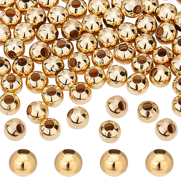PandaHall DICOSMETIC 200Pcs 5mm Loose Ball Bead Smooth Round Bead Rondelle Loose Spacer Bead Gold Plated European Bead Larger Hole Polished...
PandaHall DICOSMETIC 200Pcs 5mm Loose Ball Bead Smooth Round Bead Rondelle Loose Spacer Bead Gold Plated European Bead Larger Hole Polished...