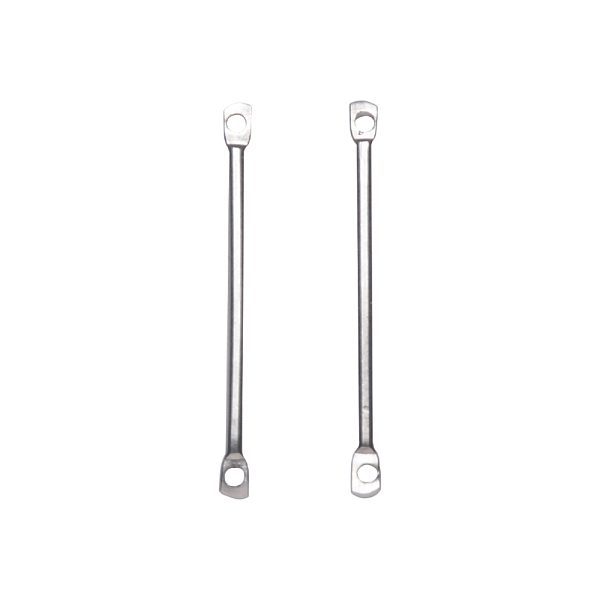 PandaHall 304 Stainless Steel Links connectors, Bar, Stainless Steel Color, 25x1.2mm, Hole: 1mm 304 Stainless Steel Others
PandaHall 304 Stainless Steel Links connectors, Bar, Stainless Steel Color, 25x1.2mm, Hole: 1mm 304 Stainless Steel Others