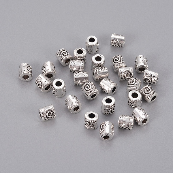 PandaHall Tibetan Style Alloy Beads, Column, Antique Silver, Lead Free & Cadmium Free, 6x6mm, Hole: 2.5mm Alloy Column
PandaHall Tibetan Style Alloy Beads, Column, Antique Silver, Lead Free & Cadmium Free, 6x6mm, Hole: 2.5mm Alloy Column