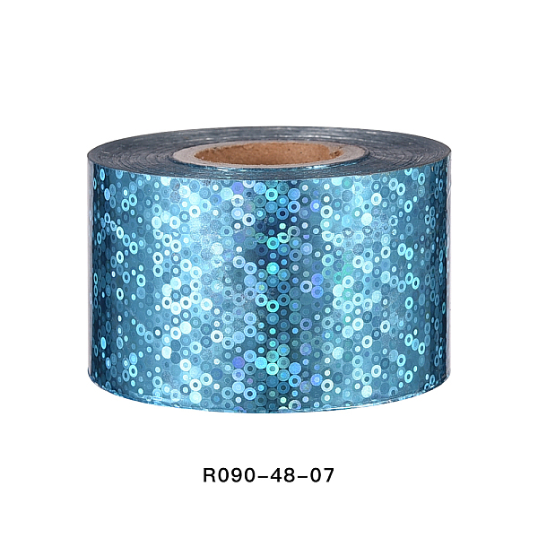 PandaHall Shining Laser Transfer Foil Nail Sticker Decals, for Nail Tips Decorations, Cadet Blue, 40mm, 120m/roll Paper Others
PandaHall Shining Laser Transfer Foil Nail Sticker Decals, for Nail Tips Decorations, Cadet Blue, 40mm, 120m/roll Paper Others