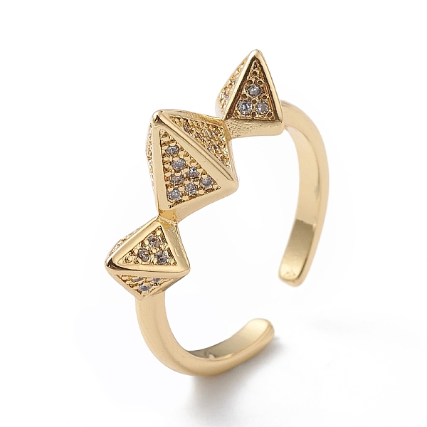 PandaHall Rack Plating Brass Micro Pave Cubic Zirconia Rings, Long-Lasting Plated, Cadmium Free & Lead Free, Punk Style Pyramid Stud Rings..., Clear
PandaHall Rack Plating Brass Micro Pave Cubic Zirconia Rings, Long-Lasting Plated, Cadmium Free & Lead Free, Punk Style Pyramid Stud Rings..., Clear