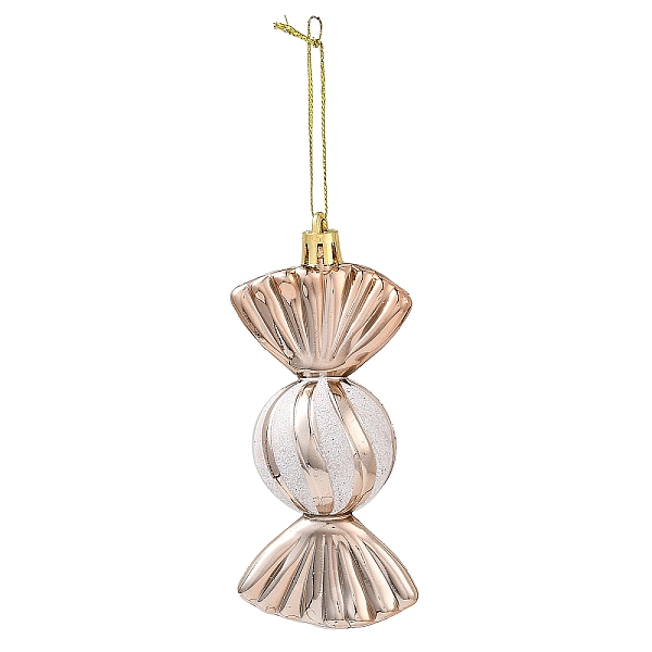 PandaHall Christmas Electroplate Plastic Candy Pendants Decorations, Nylon Rope Christmas Tree Hanging Ornaments, White, 181mm Plastic Candy...
PandaHall Christmas Electroplate Plastic Candy Pendants Decorations, Nylon Rope Christmas Tree Hanging Ornaments, White, 181mm Plastic Candy...