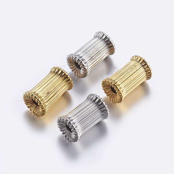 PandaHall Brass Corrugated Beads, Plated, Column, Mixed Color, 9x5.5mm, Hole: 2mm Brass Column Multicolor
PandaHall Brass Corrugated Beads, Plated, Column, Mixed Color, 9x5.5mm, Hole: 2mm Brass Column Multicolor
