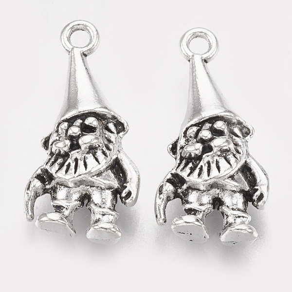 PandaHall Tibetan Style Alloy Pendants, Dwarf/Gnome Charms, Lead Free & Cadmium Free, Antique Silver, 24x11x7mm, Hole: 1.6mm, about...
PandaHall Tibetan Style Alloy Pendants, Dwarf/Gnome Charms, Lead Free & Cadmium Free, Antique Silver, 24x11x7mm, Hole: 1.6mm, about...