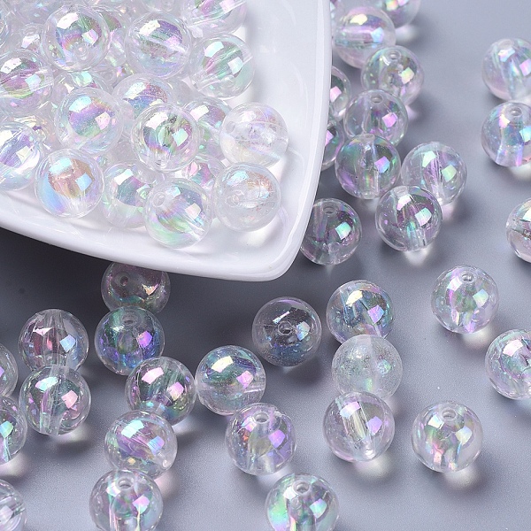 PandaHall Eco-Friendly Transparent Acrylic Beads, Round, AB Color, Clear AB, 12mm, Hole: 2mm Acrylic Round White
PandaHall Eco-Friendly Transparent Acrylic Beads, Round, AB Color, Clear AB, 12mm, Hole: 2mm Acrylic Round White