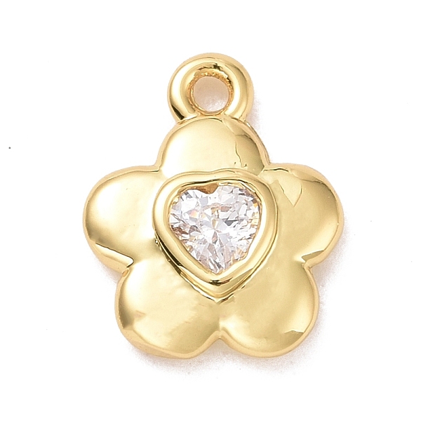 PandaHall Eco-friendly Brass Micro Pave Clear Cubic Zirconia Pendants, Cadmium Free & Lead Free, Long-Lasting Plated, Flower with Heart...
PandaHall Eco-friendly Brass Micro Pave Clear Cubic Zirconia Pendants, Cadmium Free & Lead Free, Long-Lasting Plated, Flower with Heart...