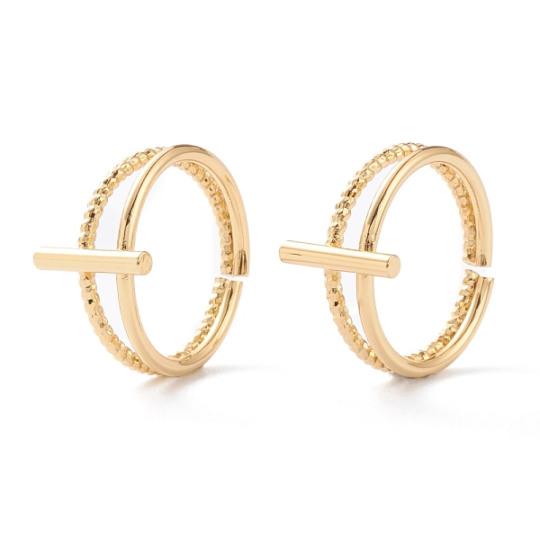 PandaHall Brass Cuff Rings, Open Rings, Long-Lasting Plated, Bar, Real 18K Gold Plated, Inner Diameter: 17mm Brass
PandaHall Brass Cuff Rings, Open Rings, Long-Lasting Plated, Bar, Real 18K Gold Plated, Inner Diameter: 17mm Brass