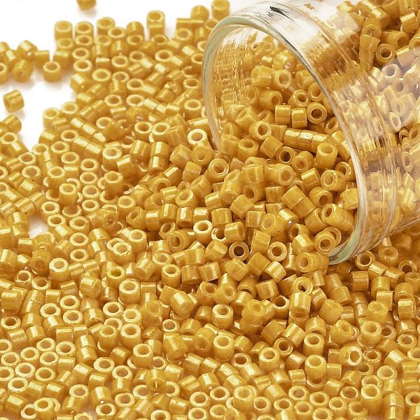 PandaHall Cylinder Seed Beads, Opaque Colours Luster, Uniform Size, Goldenrod, 2x1.5mm, Hole: 0.8mm, about 40000pcs/bag, about 450g/bag..., Gold
PandaHall Cylinder Seed Beads, Opaque Colours Luster, Uniform Size, Goldenrod, 2x1.5mm, Hole: 0.8mm, about 40000pcs/bag, about 450g/bag..., Gold